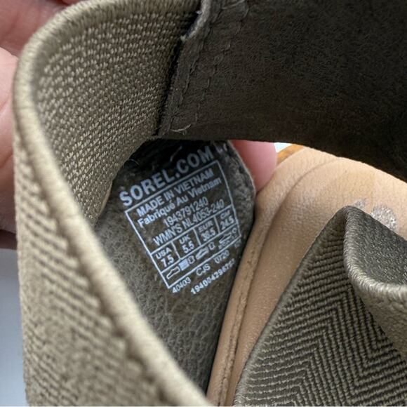 Sorel Ella II Sandal Ash Brown 7.5 - Picture 9 of 14